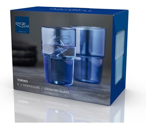 Poháre v súprave 2 ks 400 ml Torino – Lyngby Glas
