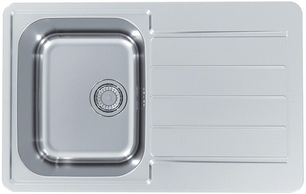 Alveus LINE MAX 80 SAT 1136608 - Drez nerezový 790x500mm, vanička 340x420x190mm,leštený