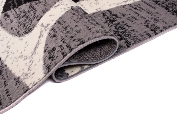 TA Koberec D319C GRAY CHEAP PP CRM Sivý Obdĺžnikový Rozmer: 80x150 cm
