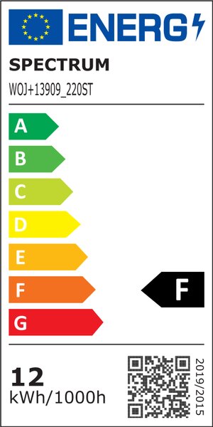 Spectrum LED LED žiarovka GLS 11,5W E-27 studená biela