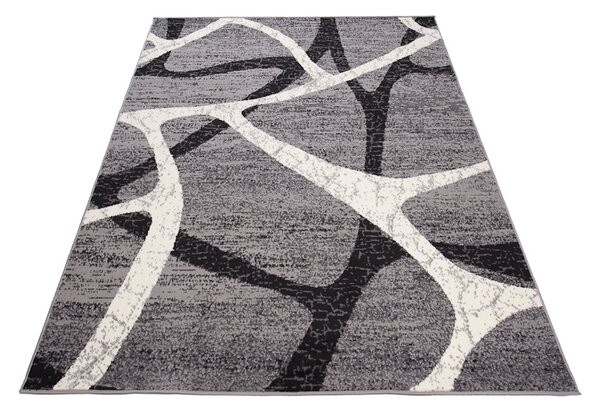 TA Koberec D319C GRAY CHEAP PP CRM Sivý Obdĺžnikový Rozmer: 80x150 cm