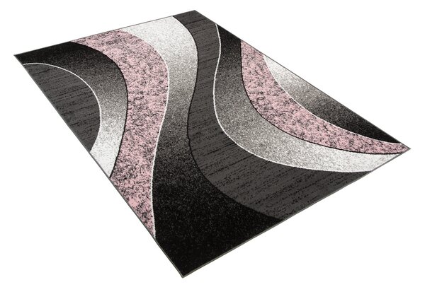 TA Koberec K857G PINK CHEAP PP EWL Sivý Obdĺžnikový Rozmer: 60x100 cm