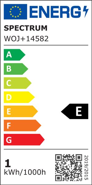 Spectrum LED LED žárovka KOULE 1W E27 COG neutrální bílá