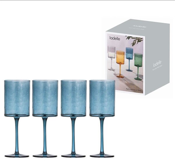 Poháre v súprave 4 ks na víno 380 ml Flynn – Ladelle