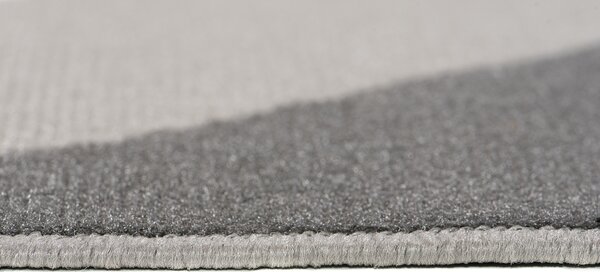 TA Koberec T964A GRAY CHEAP PP CRM Sivý Obdĺžnikový Rozmer: 220x300 cm