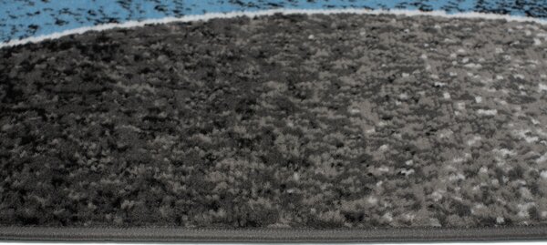 TA Koberec K857G BLUE CHEAP PP EYM Sivý Obdĺžnikový Rozmer: 60x100 cm