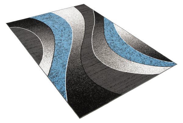 TA Koberec K857G BLUE CHEAP PP EYM Sivý Obdĺžnikový Rozmer: 60x100 cm