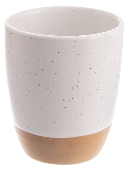Krémové keramické šálky v súprave 6 ks na espresso 90 ml Statek – Orion