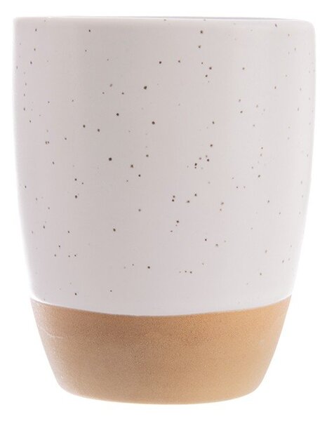 Krémové keramické šálky v súprave 6 ks na espresso 90 ml Statek – Orion