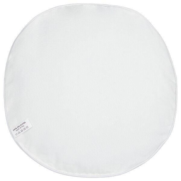 Sada 2 záhradných vankúšov viacfarebná polyester ⌀ 40 cm okrúhla vzor listov s motívom moderný dizajn
