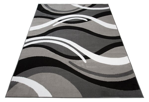TA Koberec T966A GRAY CHEAP PP CRM Sivý Obdĺžnikový Rozmer: 140x200 cm