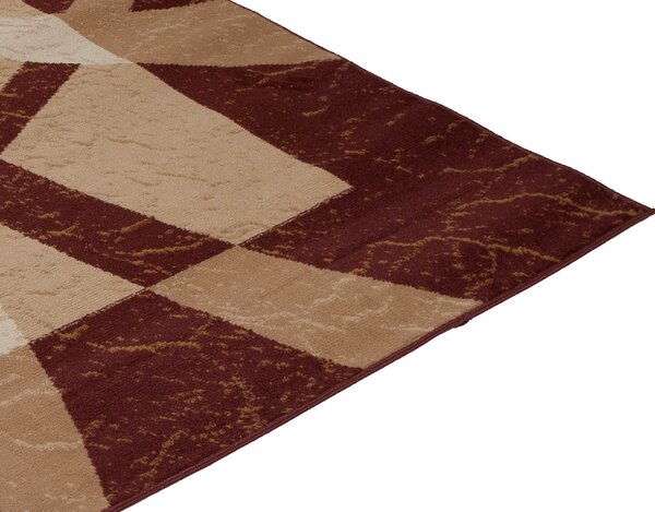 TA Koberec 3707A BROWN CHEAP PP BGX Béžový Obdĺžnikový Rozmer: 120x170 cm