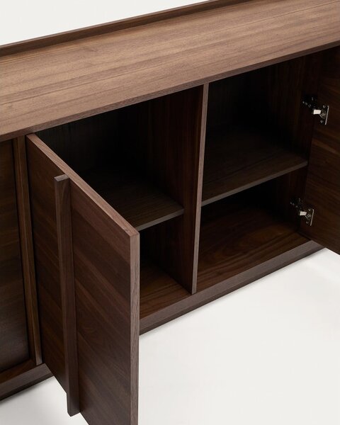 Hnedá komoda v dekore orecha 200x80x45 cm Onix – Kave Home