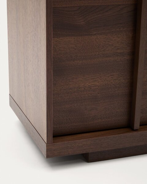 Hnedá komoda v dekore orecha 200x80x45 cm Onix – Kave Home