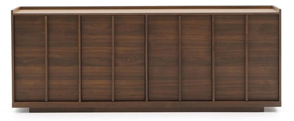 Hnedá komoda v dekore orecha 200x80x45 cm Onix – Kave Home