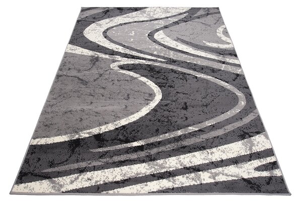TA Koberec 2640A DARK GRAY CHEAP PP CRM Sivý Obdĺžnikový Rozmer: 120x170 cm