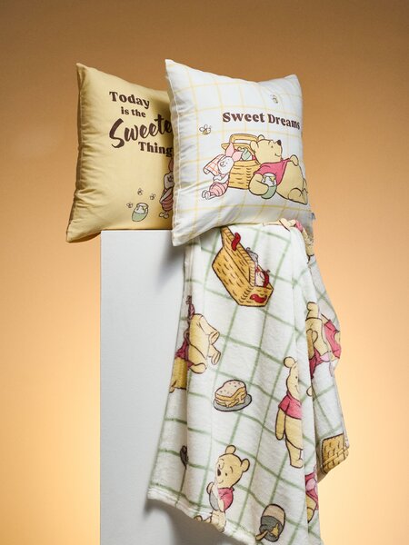 Sinsay - Obliečky na vankúš 2 balenie Winnie the Pooh - oranžová