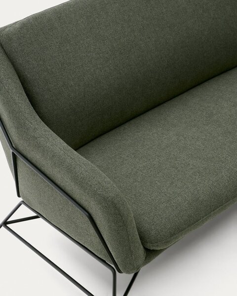 Zelená pohovka 128 cm Brida – Kave Home