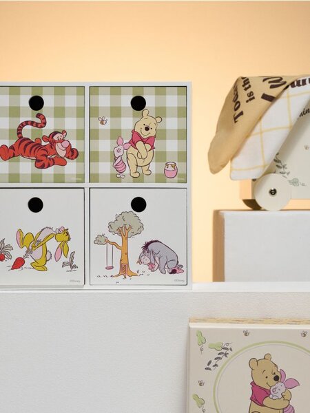 Sinsay - Organizér so zásuvkami Winnie the Pooh - biela