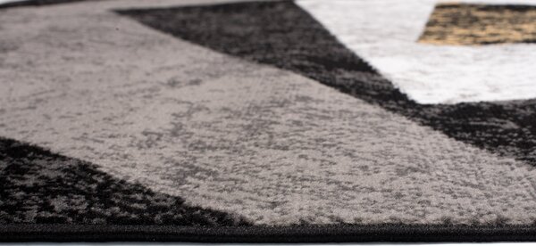 TA Koberec K855G BLACK CHEAP PP EYM Sivý Obdĺžnikový Rozmer: 60x100 cm