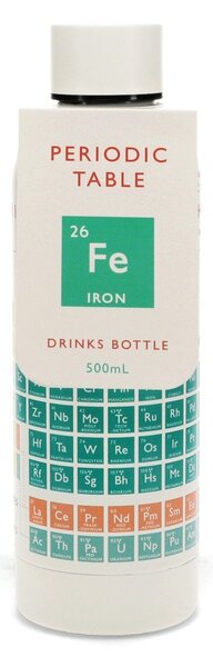 Krémová cestovná fľaša z nehrdzavejúcej ocele 500 ml Periodic Table – Rex London