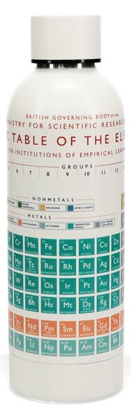 Krémová cestovná fľaša z nehrdzavejúcej ocele 500 ml Periodic Table – Rex London