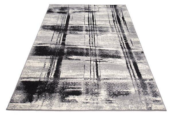 TA Koberec F442C WHITE CHEAP PP CRM Sivý Obdĺžnikový Rozmer: 120x170 cm
