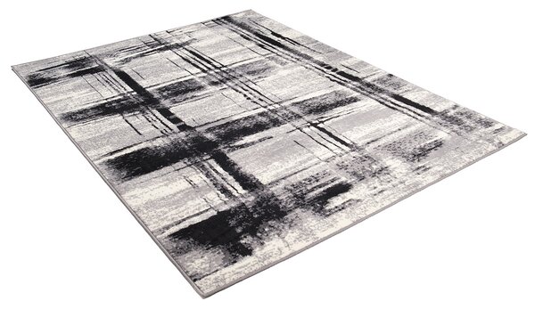 TA Koberec F442C WHITE CHEAP PP CRM Sivý Obdĺžnikový Rozmer: 120x170 cm