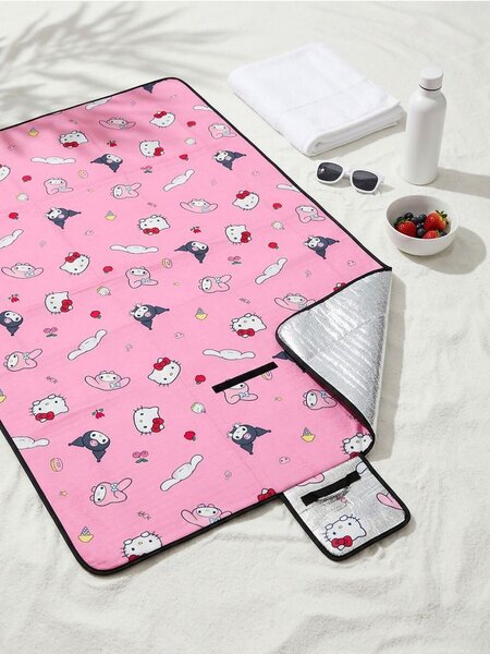 Sinsay - Pikniková deka Hello Kitty - ružová