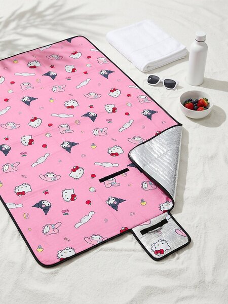 Sinsay - Pikniková deka Hello Kitty - ružová