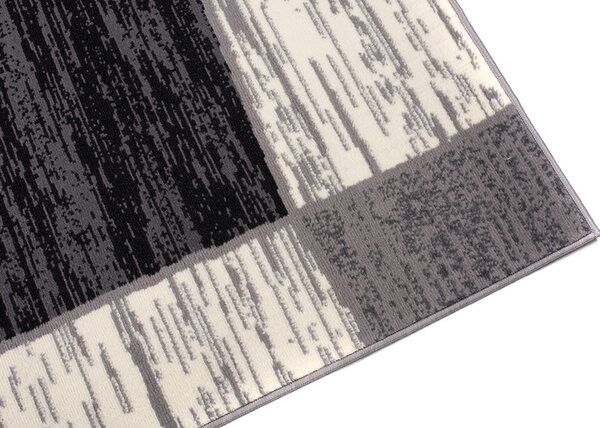 TA Koberec F454B DARK GRAY CHEAP PP CRM Sivý Obdĺžnikový Rozmer: 60x100 cm