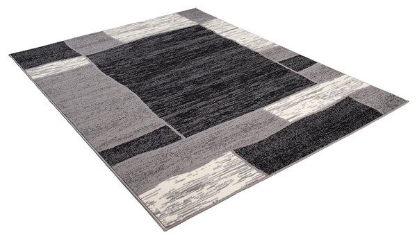 TA Koberec F454B DARK GRAY CHEAP PP CRM Sivý Obdĺžnikový Rozmer: 60x100 cm