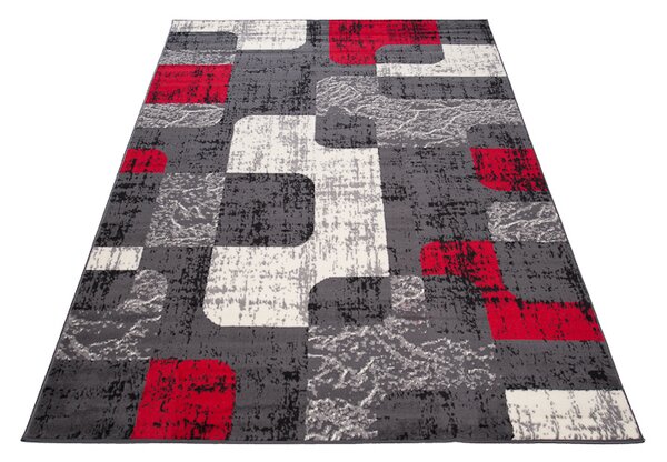 TA Koberec D322A DARK GRAY CHEAP PP CRM Sivý Obdĺžnikový Rozmer: 60x100 cm