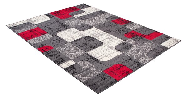 TA Koberec D322A DARK GRAY CHEAP PP CRM Sivý Obdĺžnikový Rozmer: 60x100 cm