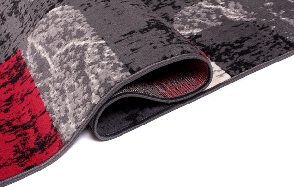 TA Koberec D322A DARK GRAY CHEAP PP CRM Sivý Obdĺžnikový Rozmer: 60x100 cm