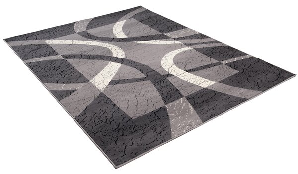 TA Koberec 3707A DARK GRAY CHEAP PP CRM Sivý Obdĺžnikový Rozmer: 60x100 cm