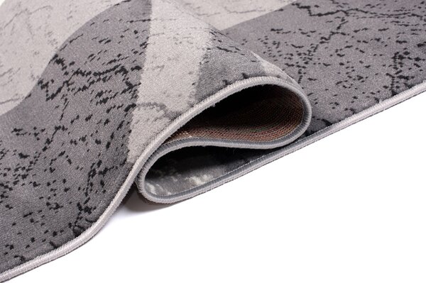 TA Koberec 3707A DARK GRAY CHEAP PP CRM Sivý Obdĺžnikový Rozmer: 60x100 cm