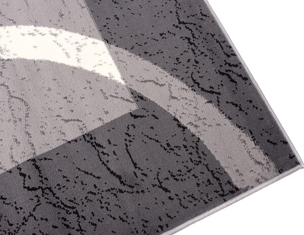 TA Koberec 3707A DARK GRAY CHEAP PP CRM Sivý Obdĺžnikový Rozmer: 60x100 cm