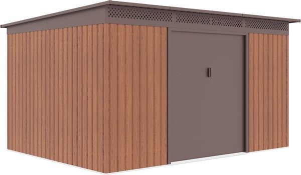 Záhradný domček G21 GRAH 915 - 340 x 269 cm, Farba: Hnedá