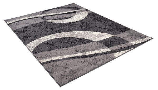 TA Koberec 4959A DARK GRAY CHEAP PP CRM Sivý Obdĺžnikový Rozmer: 80x150 cm