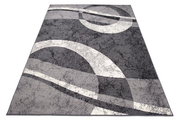 TA Koberec 4959A DARK GRAY CHEAP PP CRM Sivý Obdĺžnikový Rozmer: 80x150 cm