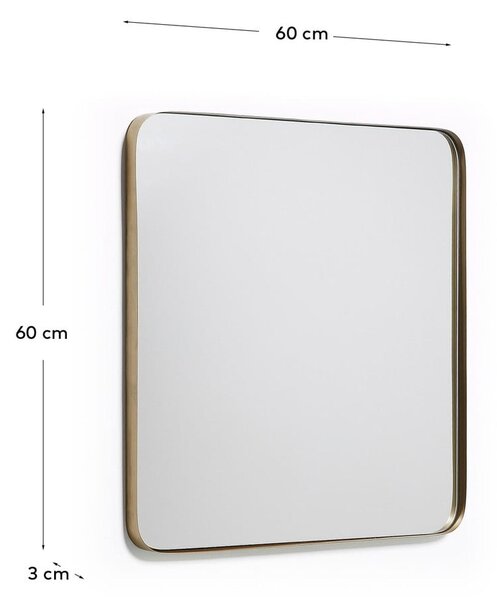 Nástenné zrkadlo 60x60 cm Marco – Kave Home