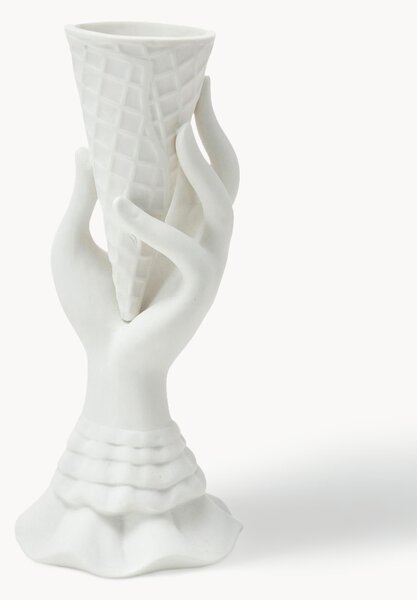Malá porcelánová váza I-Scream, V 20 cm
