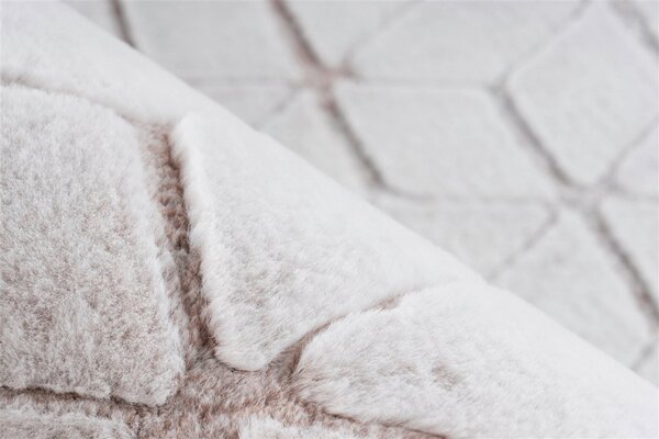 KOBEREC, 120/160 cm biela, taupe Kayoom - Online Only bytové doplnky, Online Only