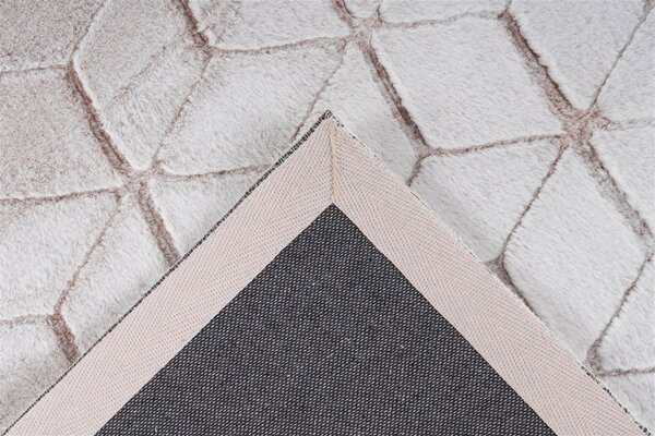 KOBEREC, 120/160 cm biela, taupe Kayoom - Online Only bytové doplnky, Online Only