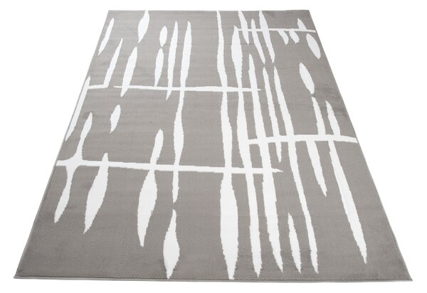 TA Koberec T967A GRAY CHEAP PP CRM Sivý Obdĺžnikový Rozmer: 80x150 cm