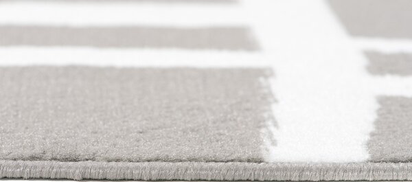 TA Koberec T967A GRAY CHEAP PP CRM Sivý Obdĺžnikový Rozmer: 80x150 cm