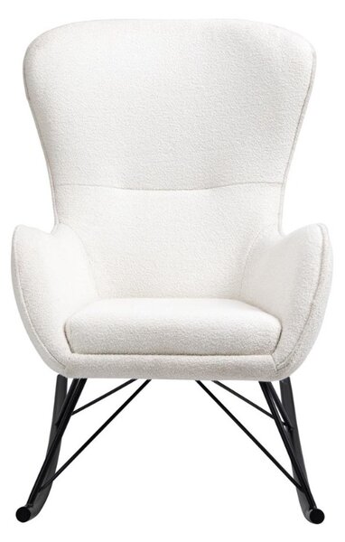 HOJDACIE KRESLO RORY 2 BIELE BOUCLE