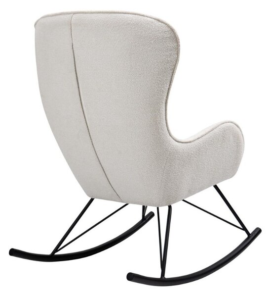 HOJDACIE KRESLO RORY 2 BIELE BOUCLE