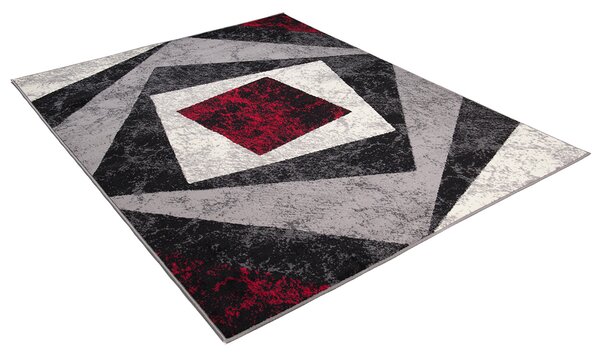 TA Koberec K855A BLACK CHEAP PP CRM Sivý Obdĺžnikový Rozmer: 60x100 cm